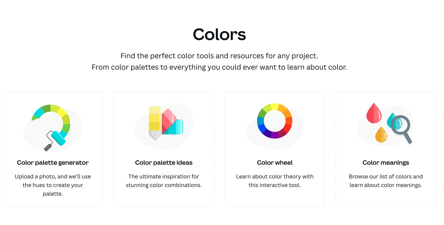 Colors canva