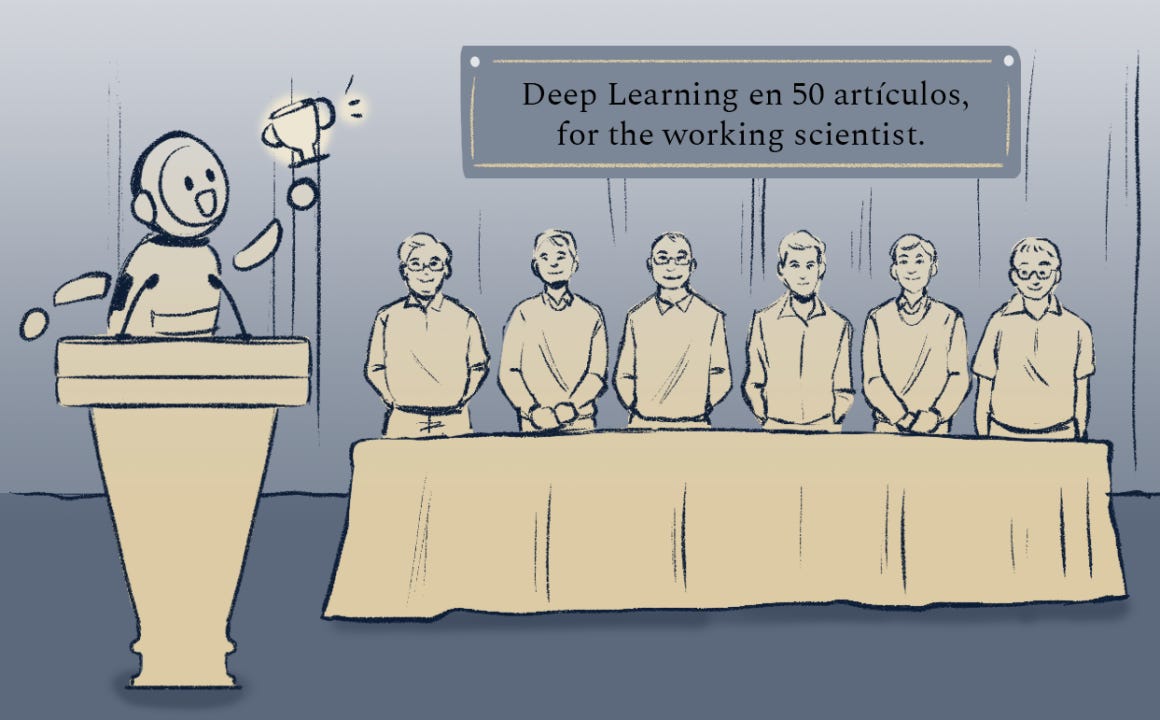 Deep Learning en 50 artículos