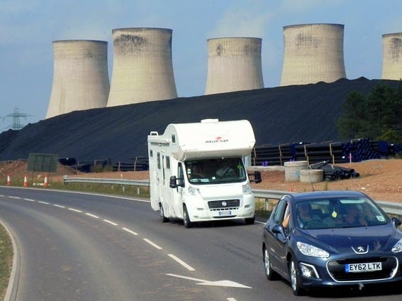 The cooling towers are often the first sign of home 