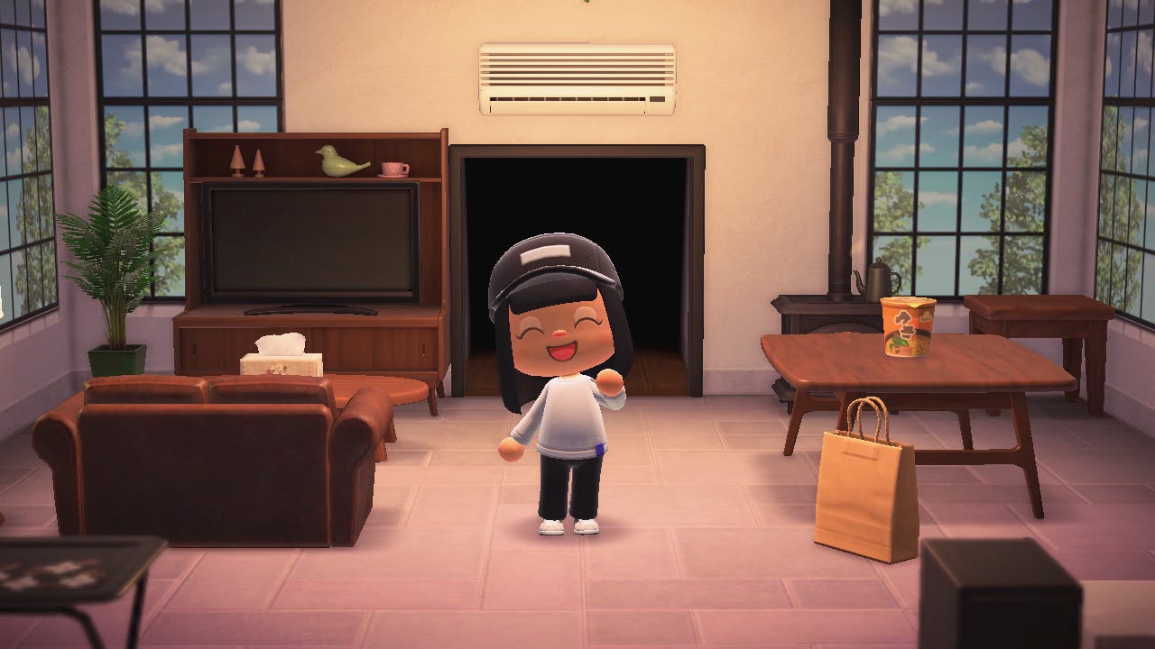 Image du personnage de mademoiselle lou dans Animal Crossing