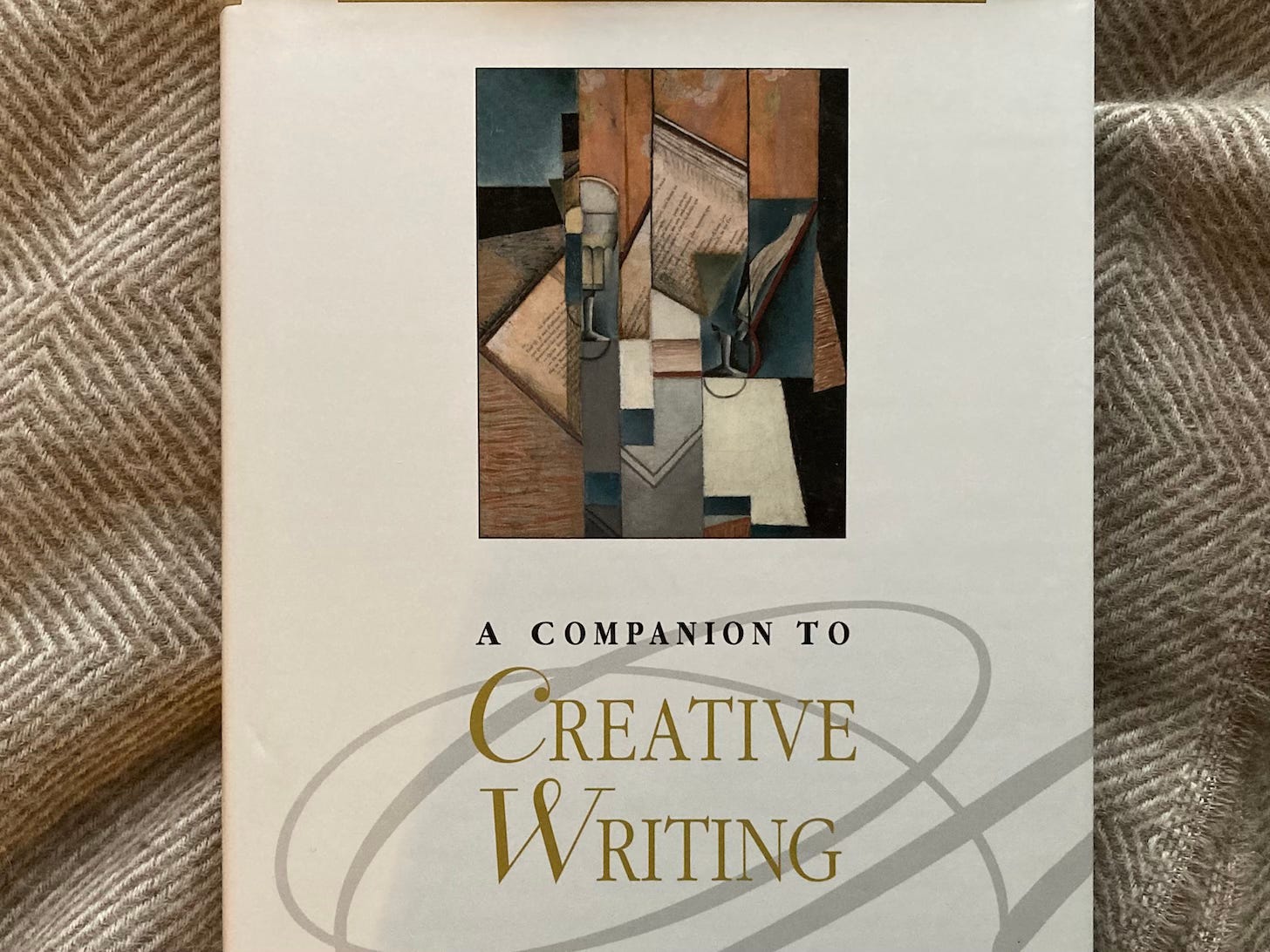 Image of a book with the title A Companion to Creative Writing