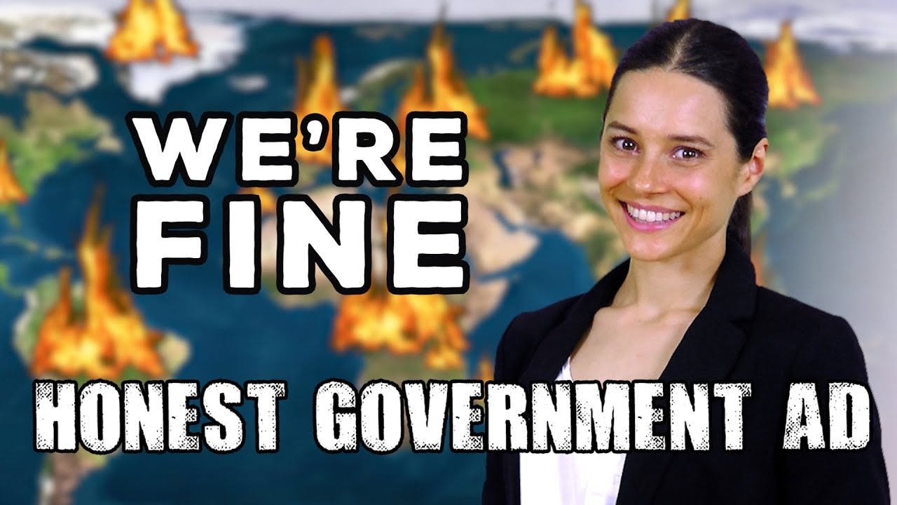 Australian media outlet launches 'honest government ad' on climate change |  Videos | Eco-Business | Asia Pacific