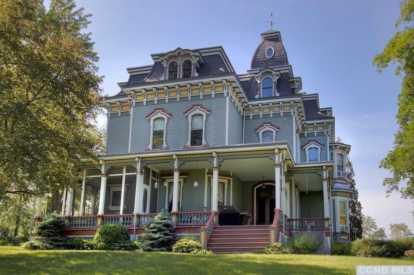 Second Empire Victorian with Seven Bedrooms, In-Ground Pool | Mansions,  Abandoned mansion for sale, Mansions for sale