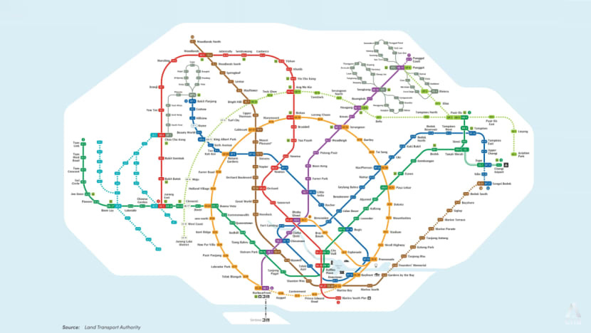 Singapore's MRT network: How has it evolved and what will it look like by 2030?