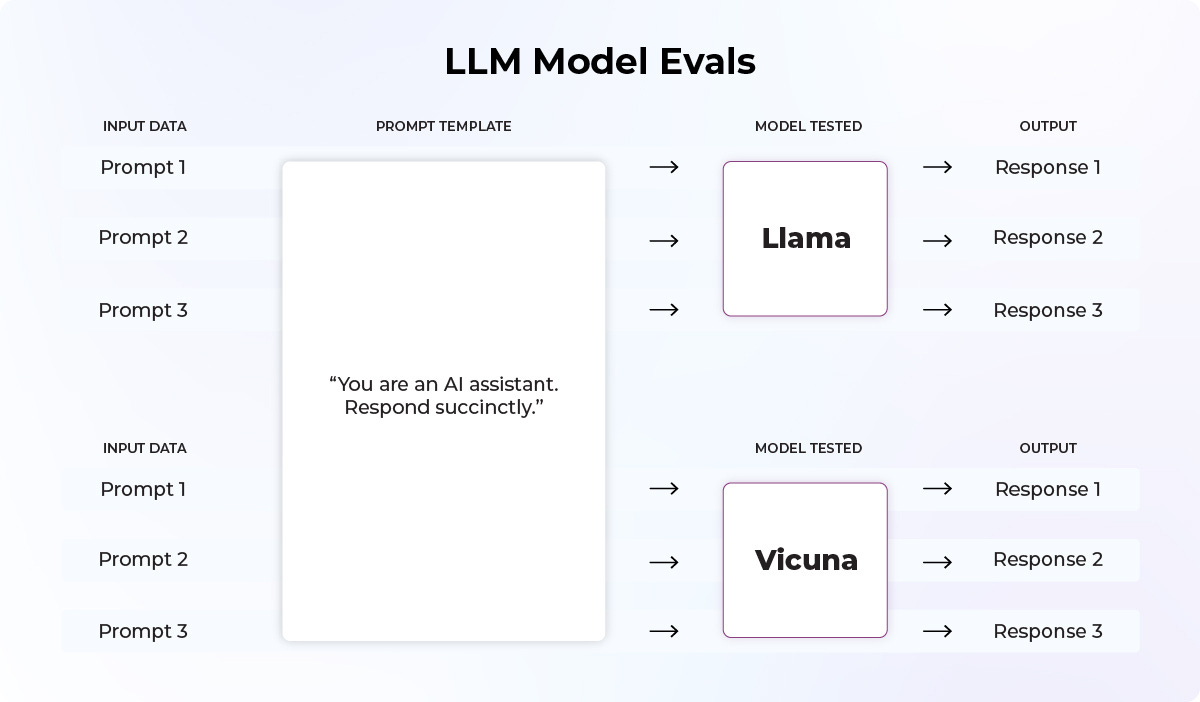 what are llm model evals