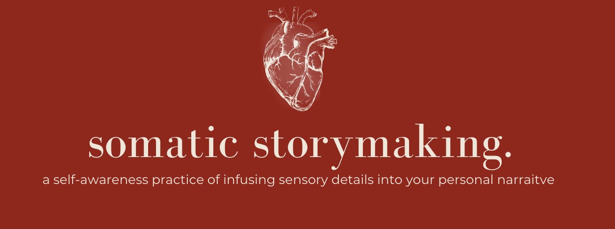 Somatic storymaking by Maris Young In All Honesty