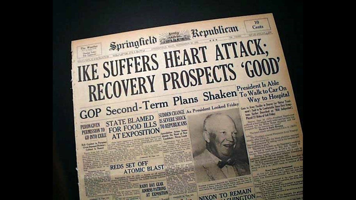 President Eisenhower's 1955 heart attack in Colorado | 9news.com