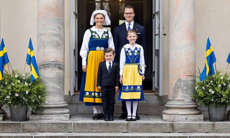 Swedish Royal Family celebrates Sweden's National Day 2021