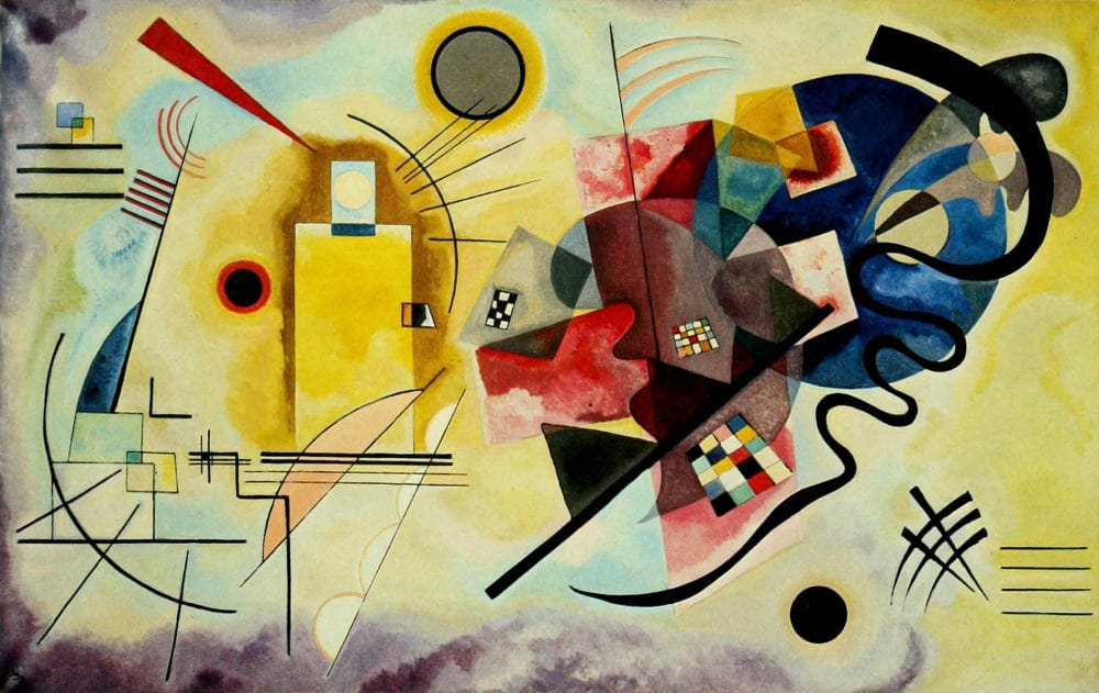 Yellow-Red-Blue 1925 Poster Print by Wassily Kandinsky - Walmart.com ...
