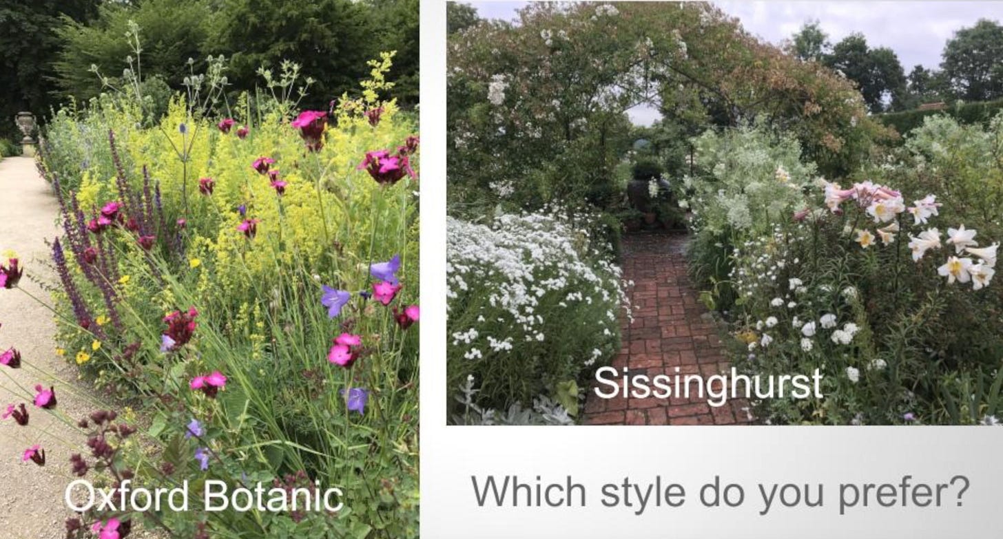 Which garden style do you prefer?