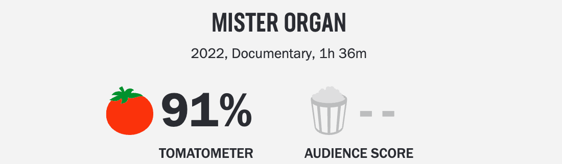 91% Rotten Tomatoes
