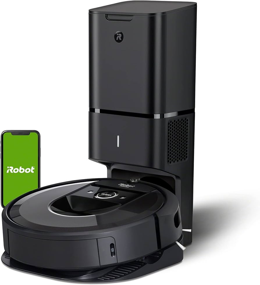 iRobot Roomba i7+ (7550) Robot Vacuum with Automatic Dirt Disposal -  Empties Itself for up to 60 Days, Wi-Fi Connected, Smart Mapping, Works  with ...