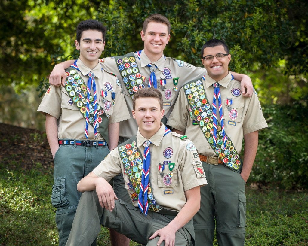 Four new Eagle Scouts from Troop 200 – East Bay Times