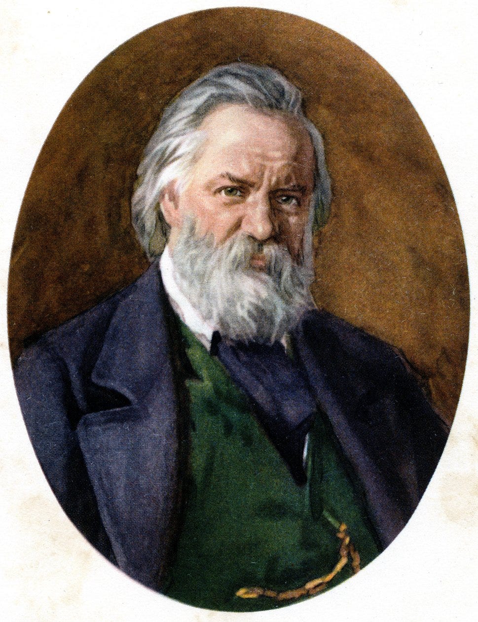 Portrait of Alexander Herzen (1812–1870) by unknown