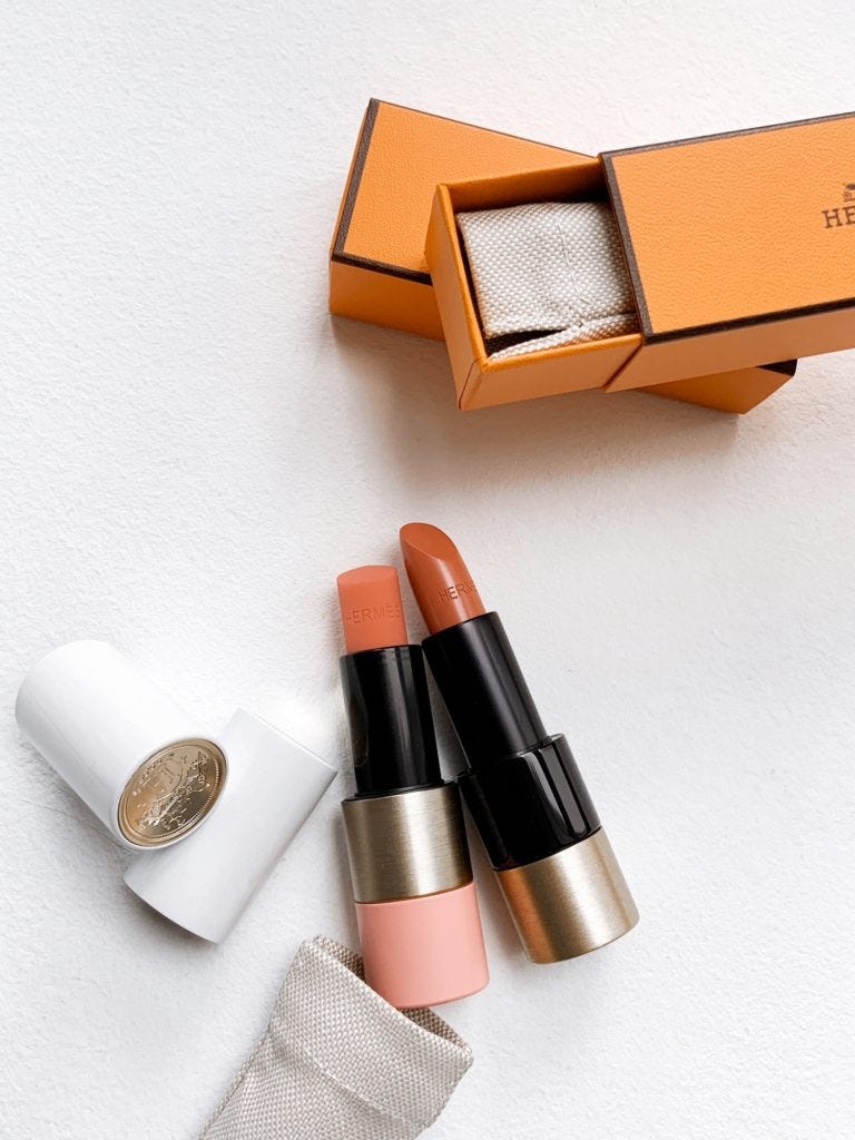 Hermes Lipstick Rouge Hermes & Rose Hermes Hermes Lipstick Rouge Hermes & Rose Hermes