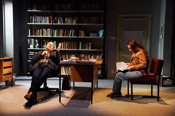 We know that anger': the return of David Mamet's incendiary Oleanna |  Theatre | The Guardian