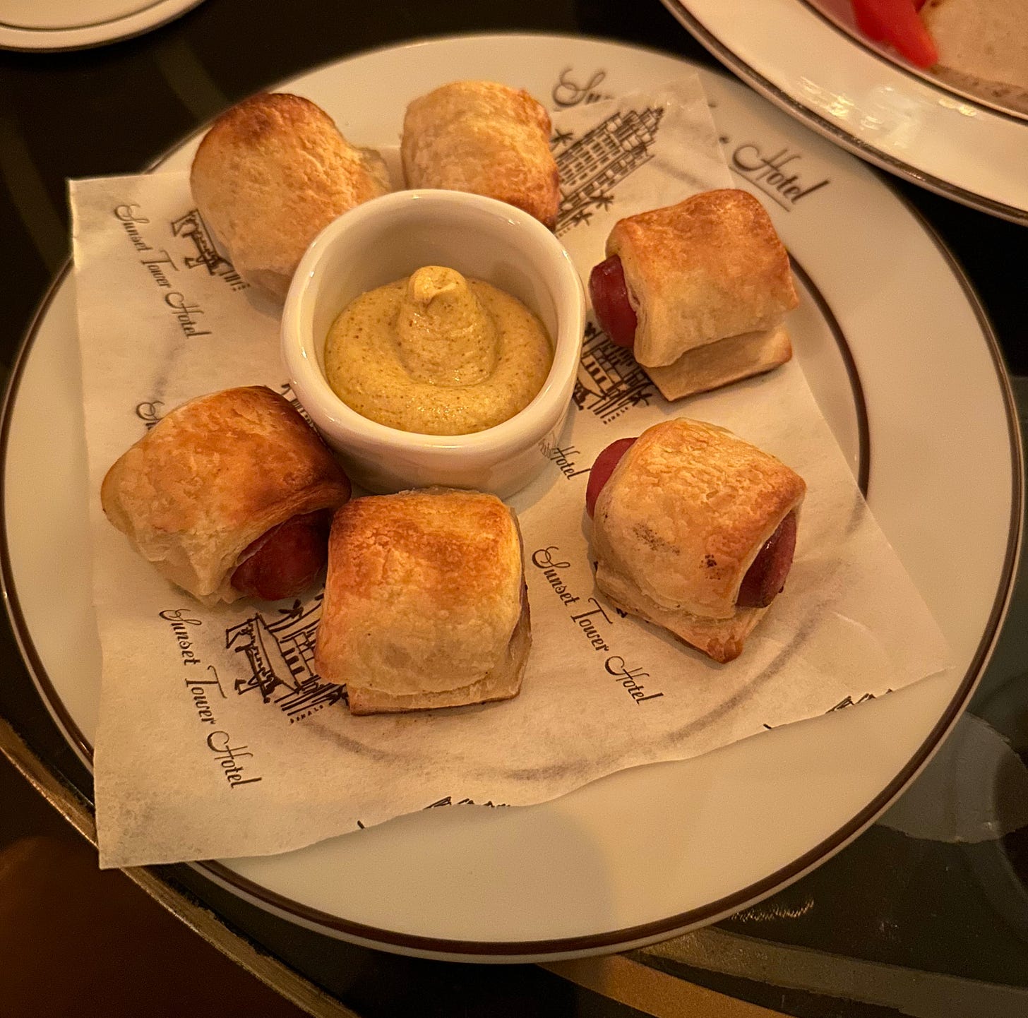 Tower Bar's pigs in a blanket