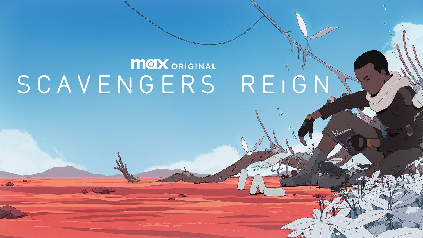 Watch Scavengers Reign Review | Max | Double Take TV Newsletter | Jenni Cullen