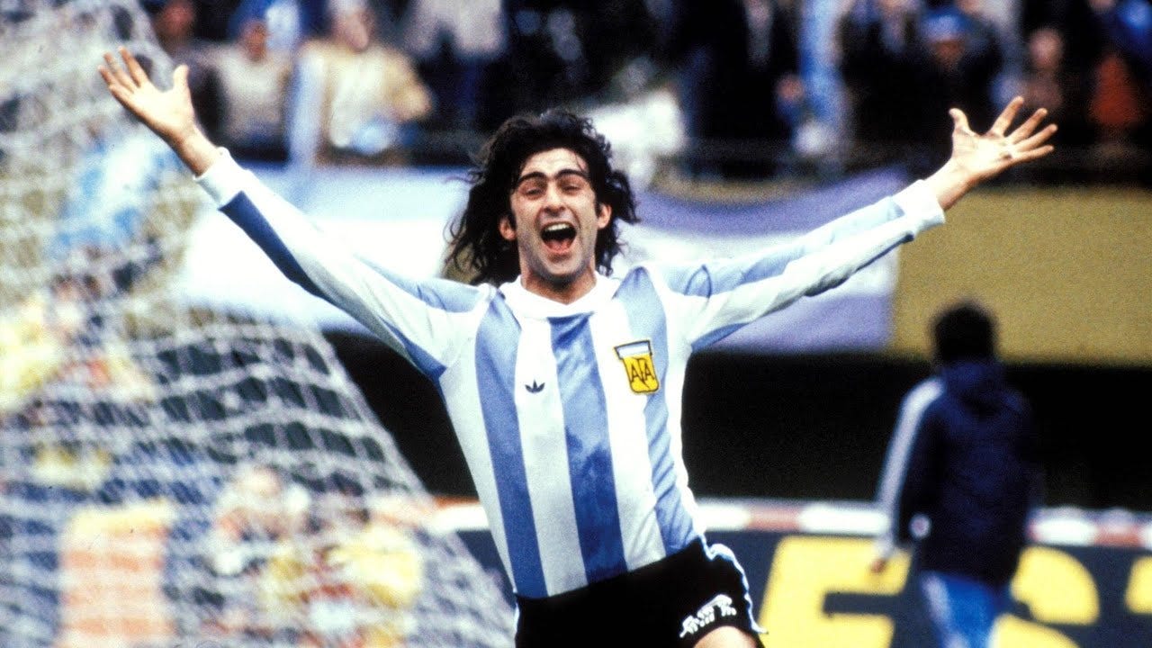 Mario Kempes - Argentina 1978 - 6 goals - YouTube