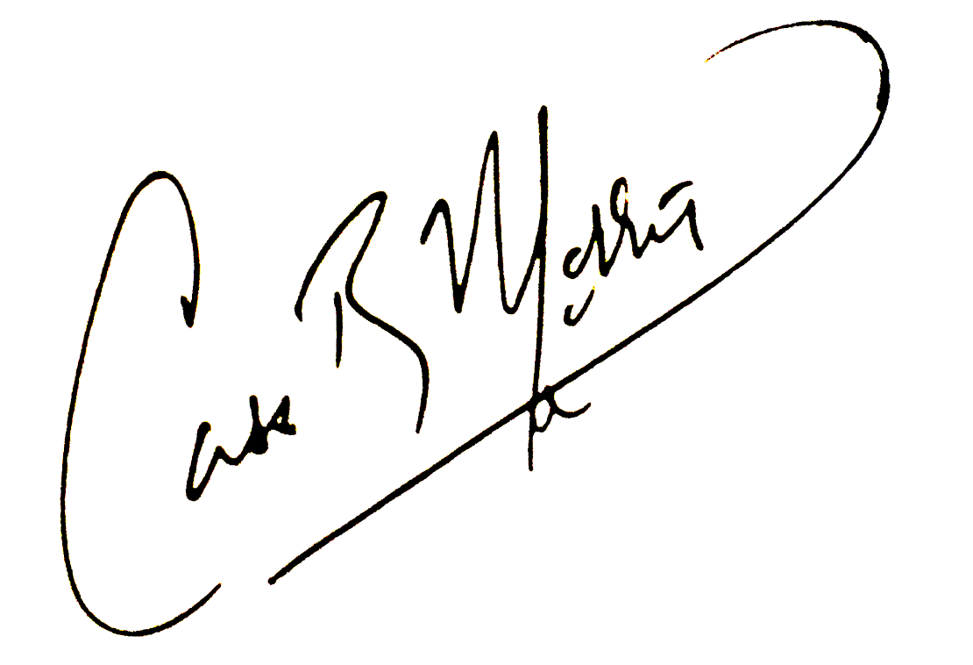 Signature: Cass Morris