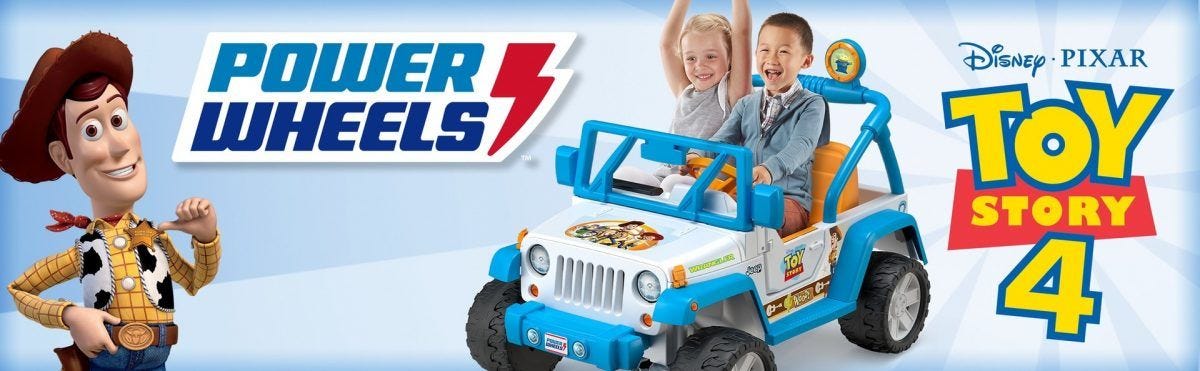 Power Wheels Disney Pixar Toy Story Jeep Wrangler 2019 hottest holiday toy gift ideas