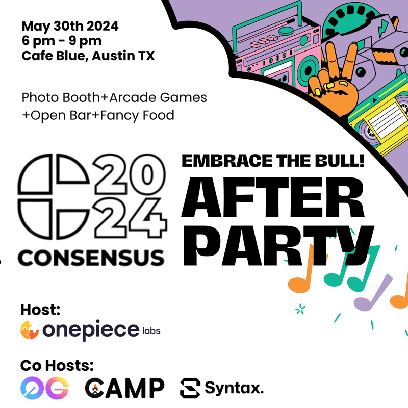 Cover Image for Embrace The Bull - Consensus 2024 Afterparty