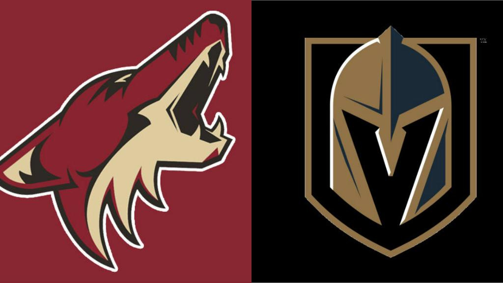 Golden Knights To Play Arizona Coyotes In Home Opener On October 10