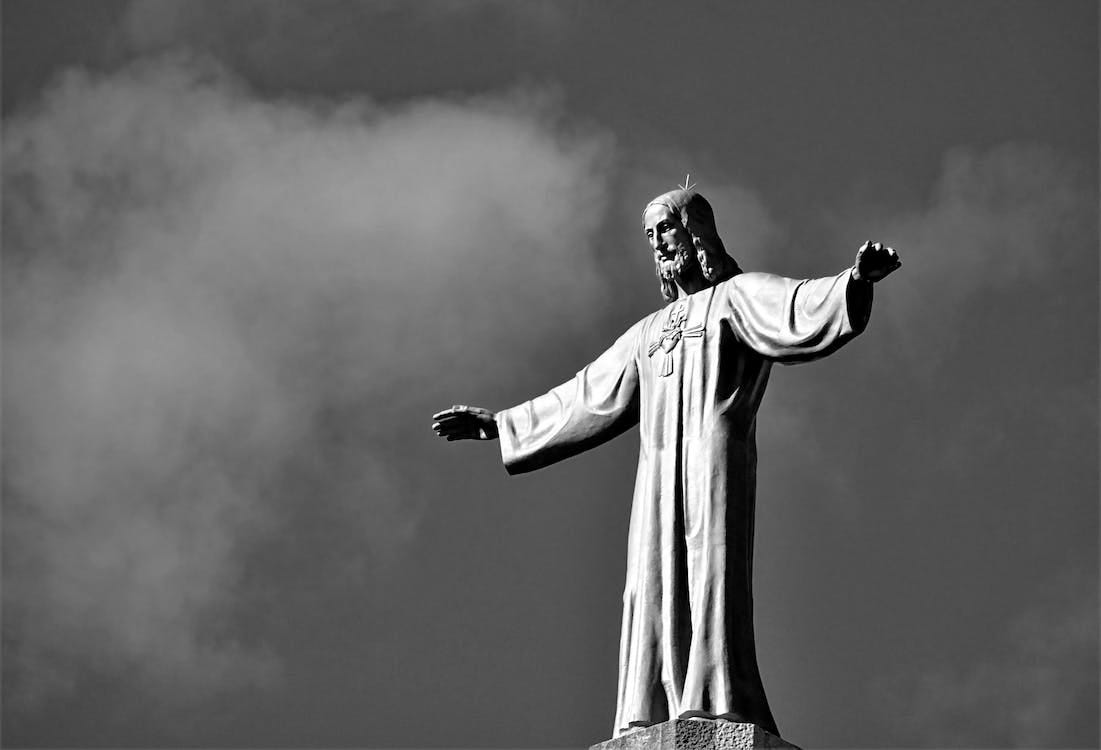 Free Statue Of Jesus Stock Photo