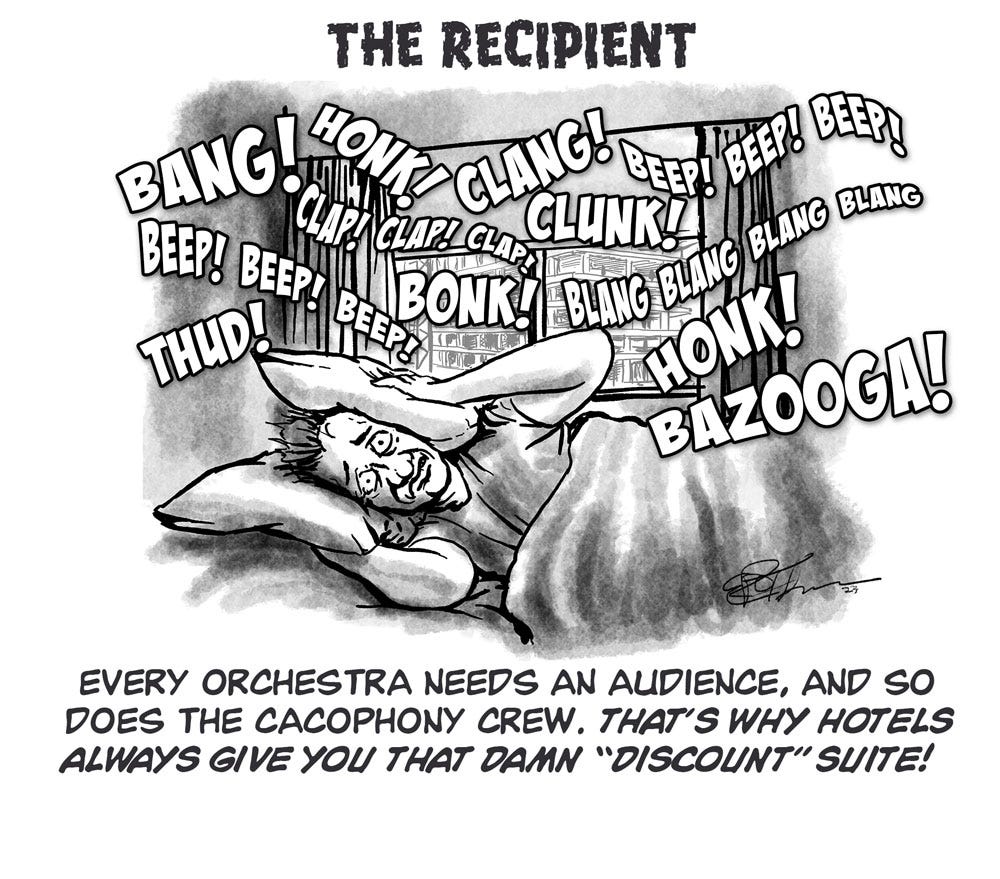 the Recipient Cartoon by E.R, Flynn