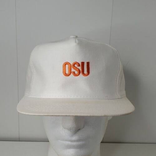 VTG OSU Oklahoma State University Big 8 Conference Snapback Hat Baseball Cap OSU - Picture 2 of 12