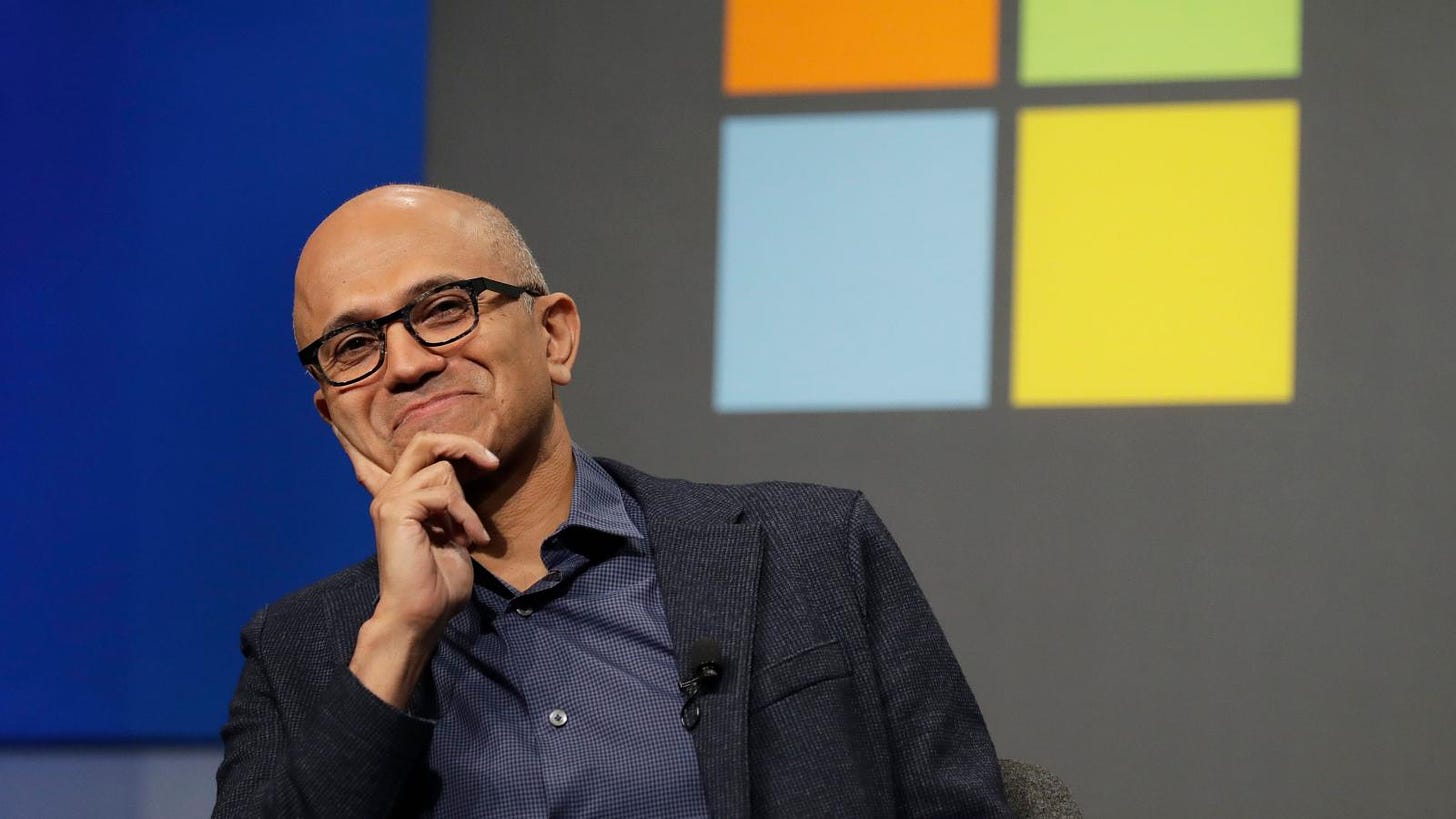 Microsoft CEO Satya Nadella