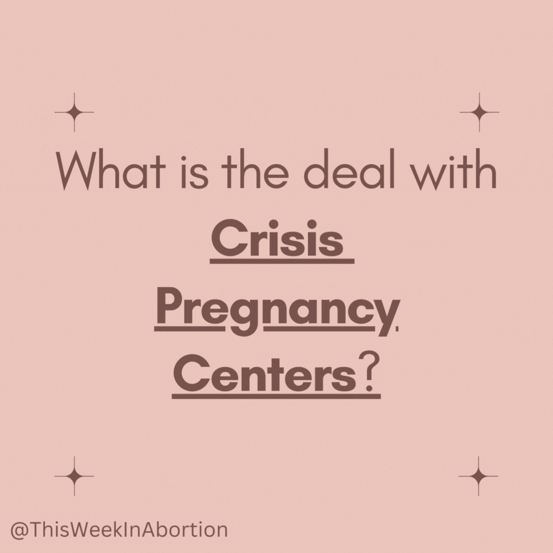 slides about crisis pregnancy centers