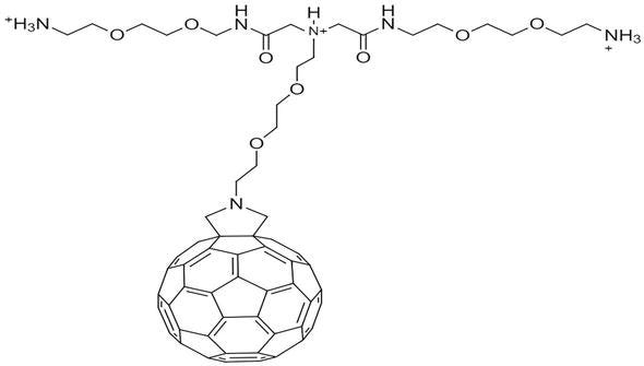 Figure 3.Poly-charged fullerene derivative.