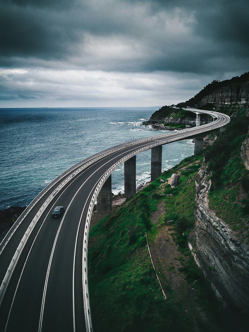 Modern bridge Modern bridge