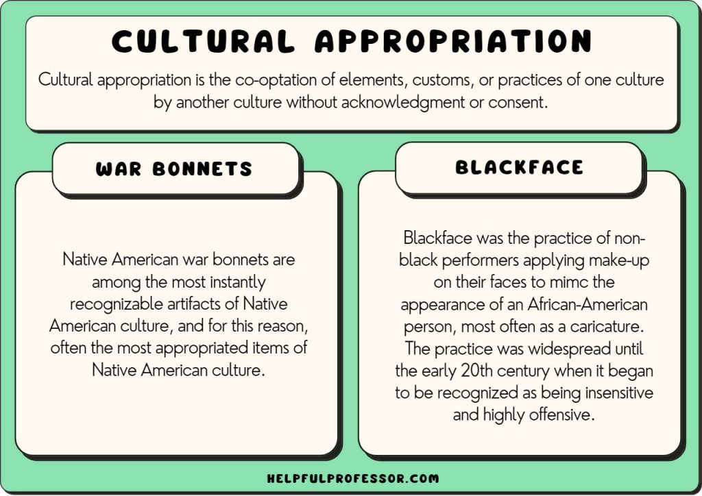 cultural appropriation definition examples