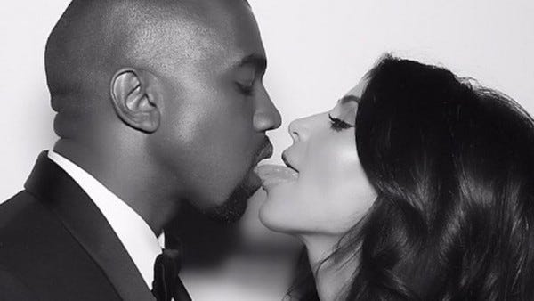 kim kardashian kanye west first anniversary hits 2015 gossip