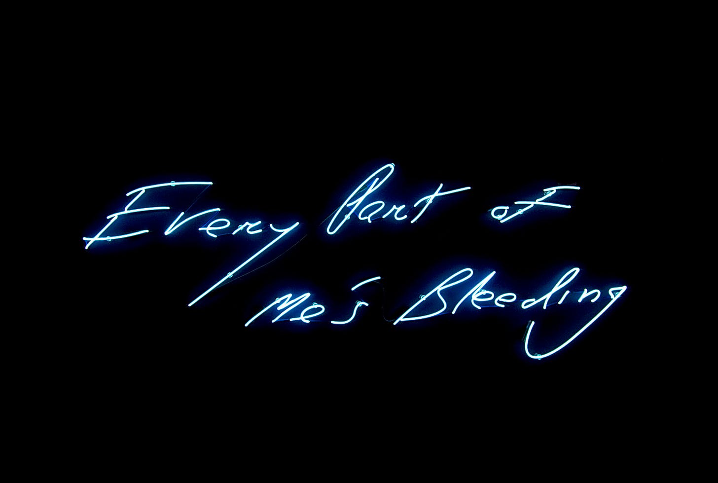 Tracey Emin, Every Part of Me's Bleeding, 1999 | White Cube