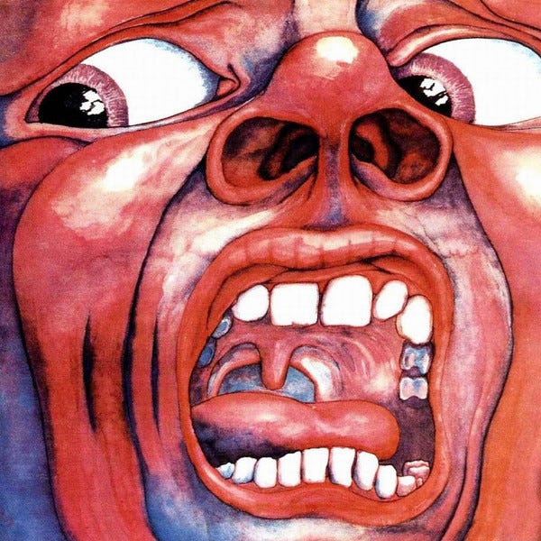 Cover of 'In the Court of the Crimson King' by King Crimson