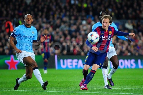 barcelona beats manchester la liga soccer 2015