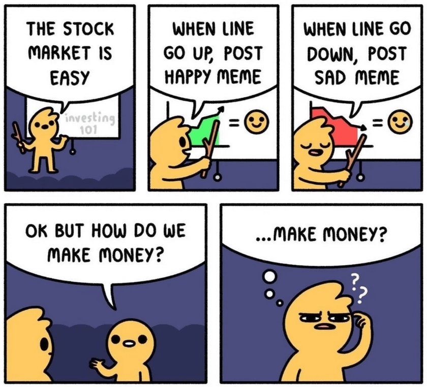 The stock market is easy : r/wallstreetbets