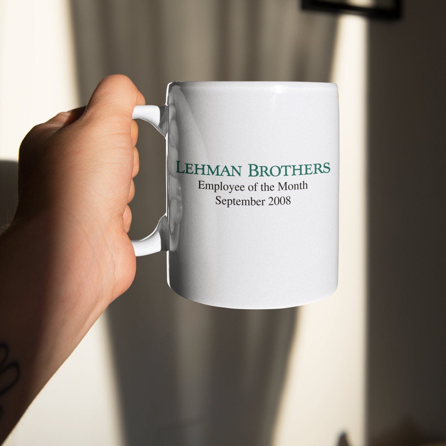 LEHMAN BROTHERS Finance Meme Office Mug - Etsy