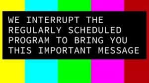 We interrupt your program - YouTube