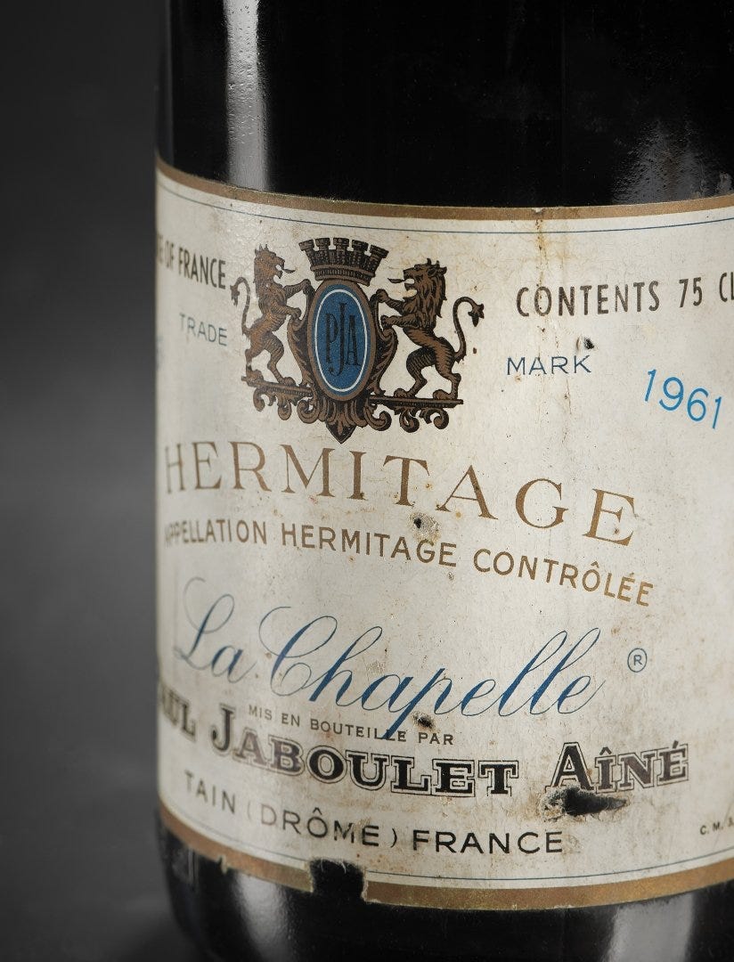 Hermitage La Chapelle 1961, Paul Jaboulet Ainé | Classic Driver Market