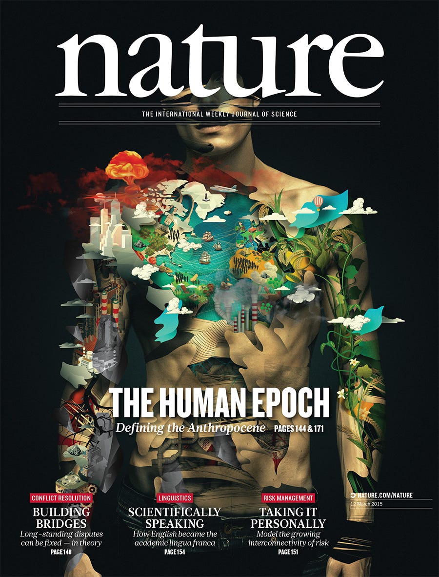 Nature, The Human Epoch on Behance