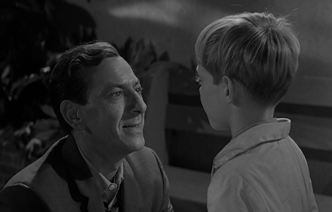 The Twilight Zone on X: ""Oh, listen to me, son. No man ever, ever loved a  boy any more than I love you." #FathersDay #FathersDay2023 #S5E1 Twilight  Zone's "In Praise of Pip"