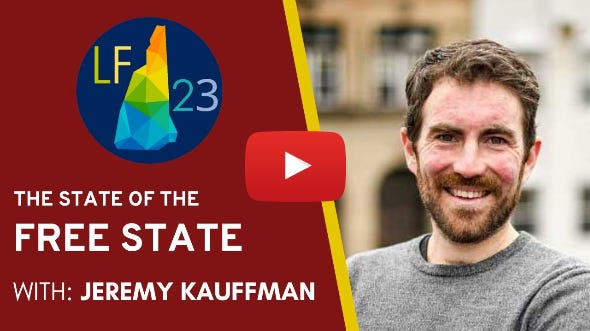 The State of The Free State with Jeremy Kaufman at the 2023 NH Liberty Forum
