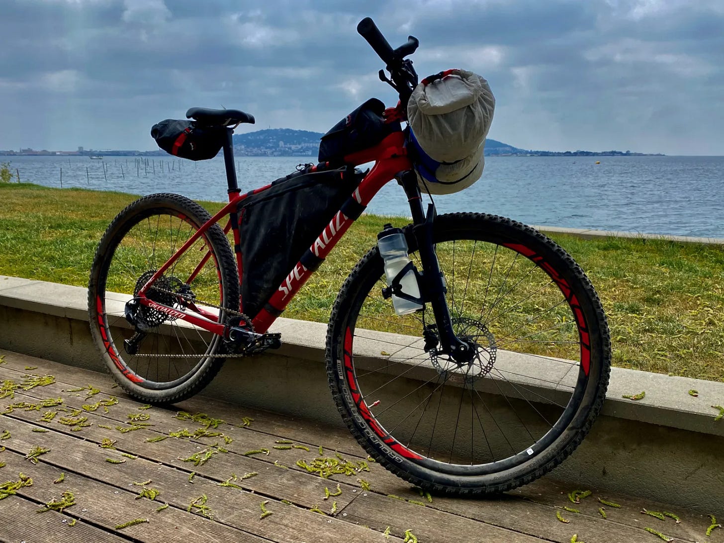 Config bikepacking avril 2021