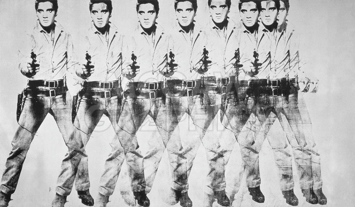 Andy Warhol Elvis Presley