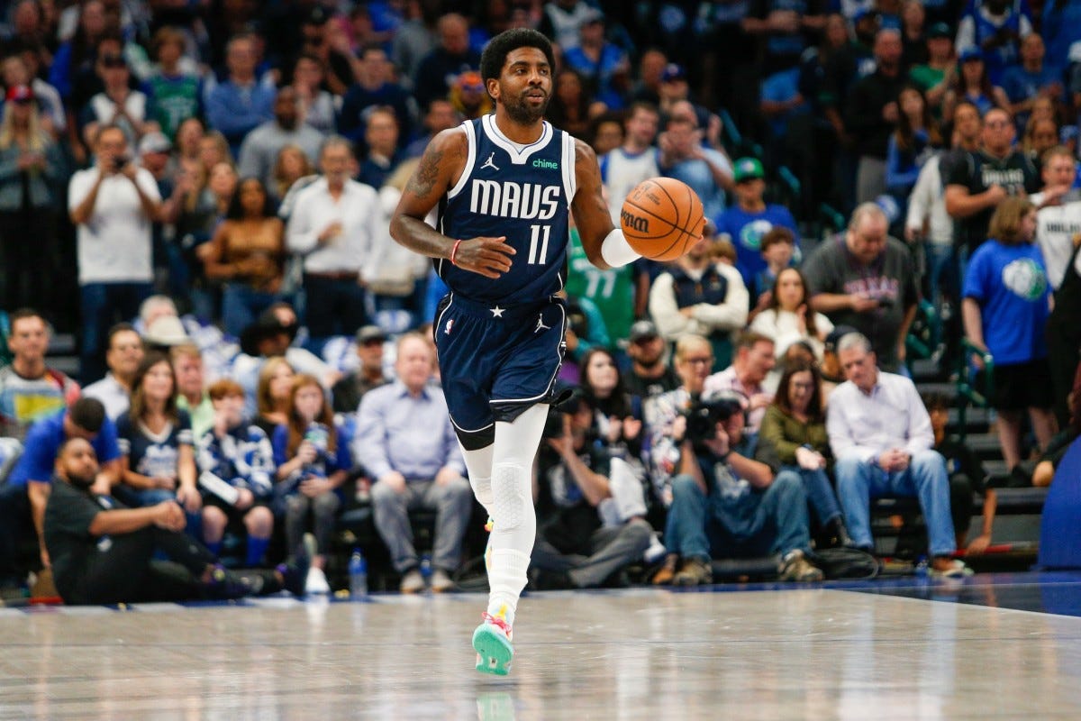 Exclusive: Dallas Mavs' Kyrie Irving Speaks on Foot Injury, Luka Doncic &  More - 'We Have a Special Team' - Sports Illustrated Dallas Mavericks News,  Analysis and More