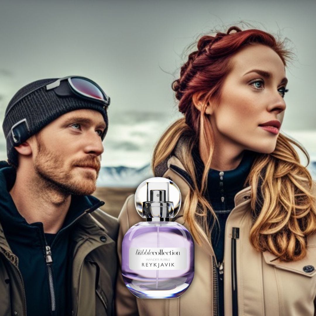 Reykjavik by The Bubble Collection, vegan, certified cruelty-free, gender neutral fragrance.